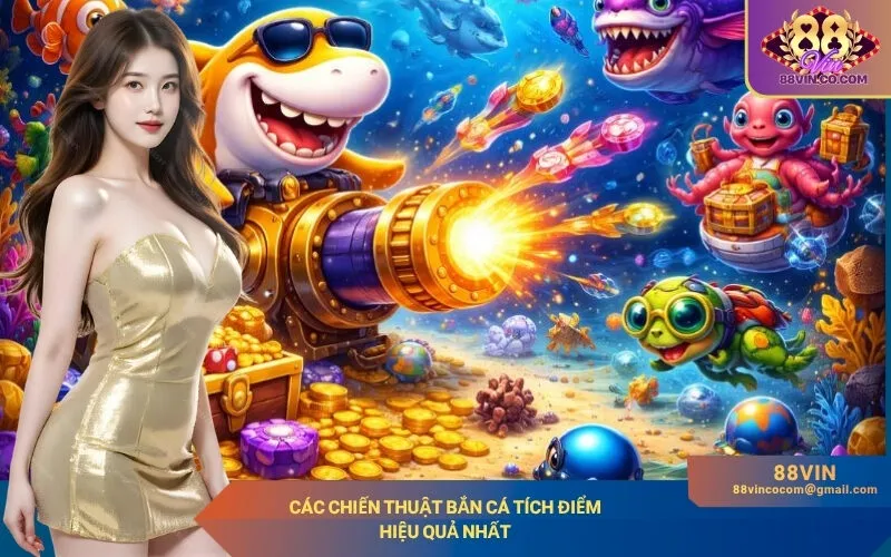 Các chiến thuật bắn cá tích điểm hiệu quả nhất