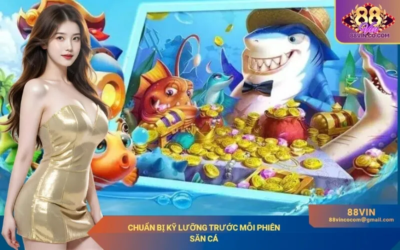 Chuẩn bị kỹ lưỡng trước mỗi phiên săn cá