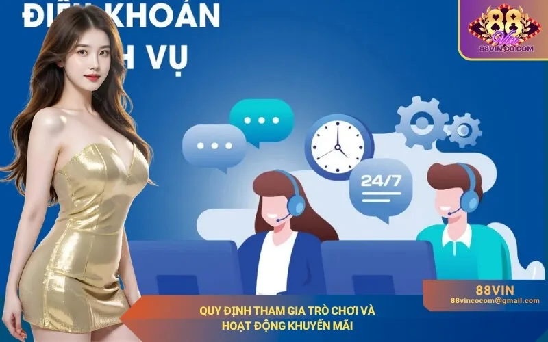 Quy định tham gia trò chơi và hoạt động khuyến mãi