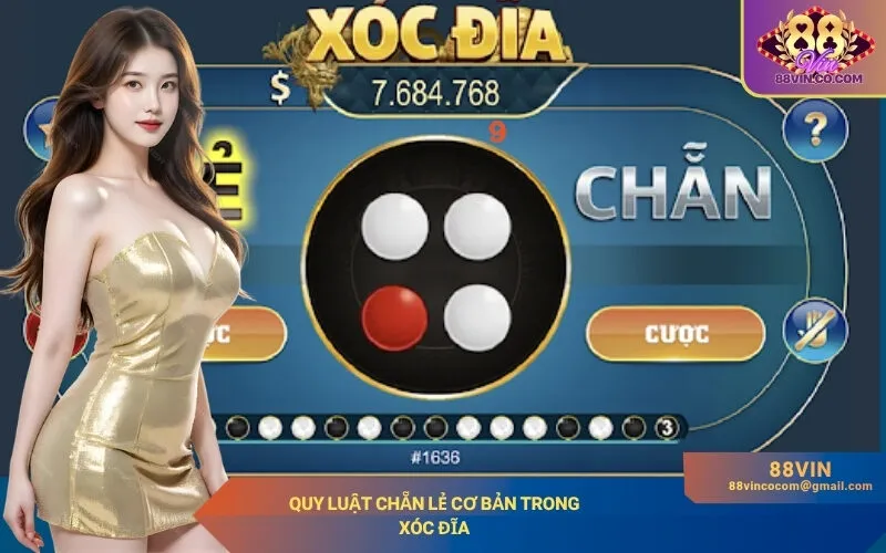 Quy luật chẵn lẻ cơ bản trong Xóc Đĩa