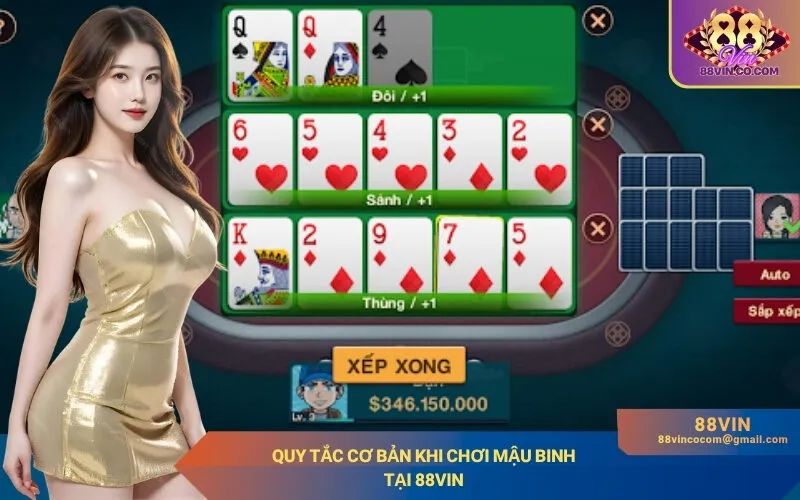 Quy Tắc Cơ Bản Khi Chơi Mậu Binh Tại 88Vin
